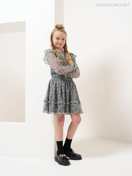 Angel & Rocket Becci Georgette Rara Black Skirt (N37158) | €8.50 - €10