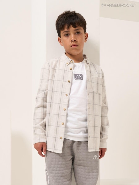 Angel & Rocket Noah Check Pocket 100% Cotton Shirt (N37188) | 125 LEI - 146 LEI