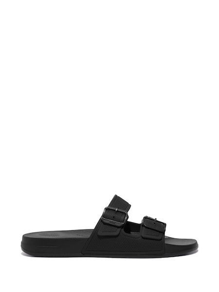 Negru - Papion cu cataramă și două barete Bărbați FitFlop iQushion Negru (N37840) | 208 LEI