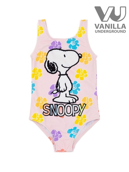 Vanilla Underground Pink Girls Snoopy Swimsuit (N38139) | €24