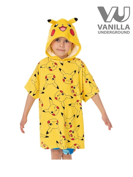 Vanilla Underground Yellow Pokémon Character Towel Poncho (N38159) | 1,442 UAH