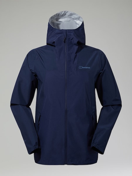 Blau - Berghaus Deluge Pro 3.0 Wasserdichte Jacke (N38185) | 92 €