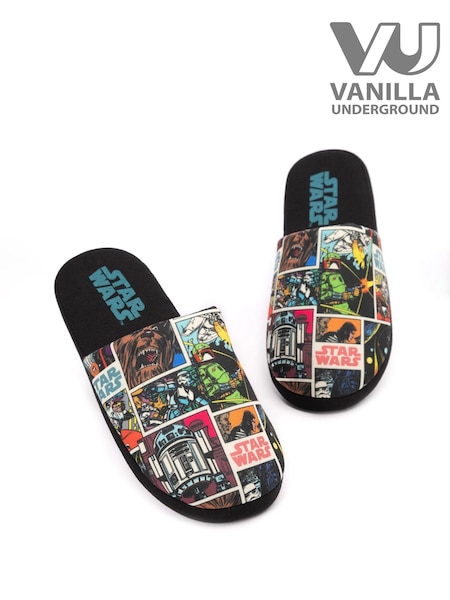 Vanilla Underground Black Winter Slippers (N38193) | €27