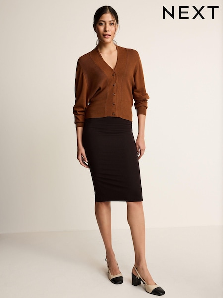 Black Shape Pencil Skirt (N38297) | €19