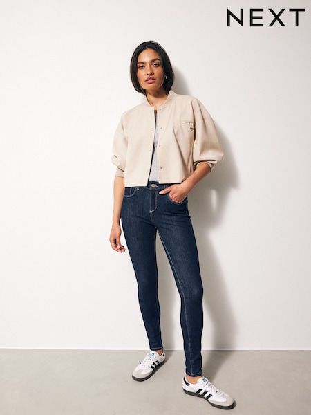 שטיפה כחולה - Skinny 360° Stretch Jeans (N38298) | ‏197‏₪