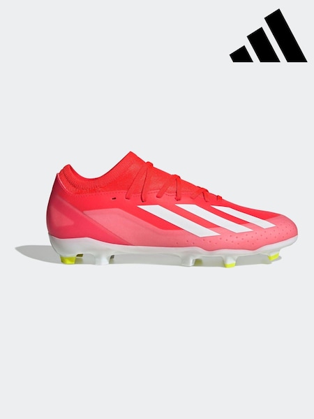 adidas Red/White Football X Crazyfast League Firm Ground Adult Boots (N38301) | €53