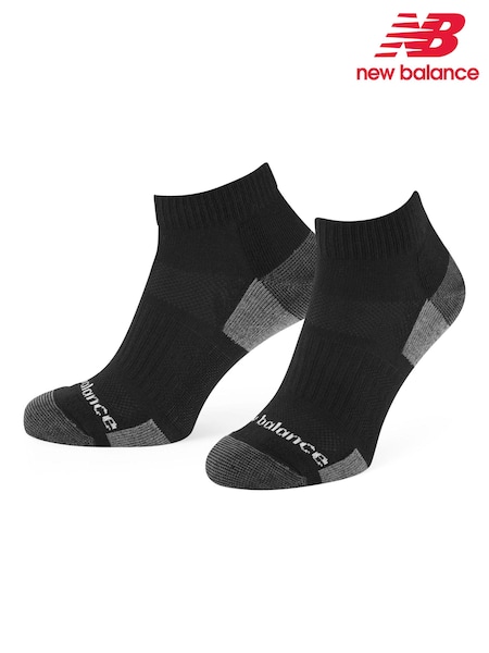 New Balance Black Multipack Cushioned Low Cut Socks (N38422) | €16.50