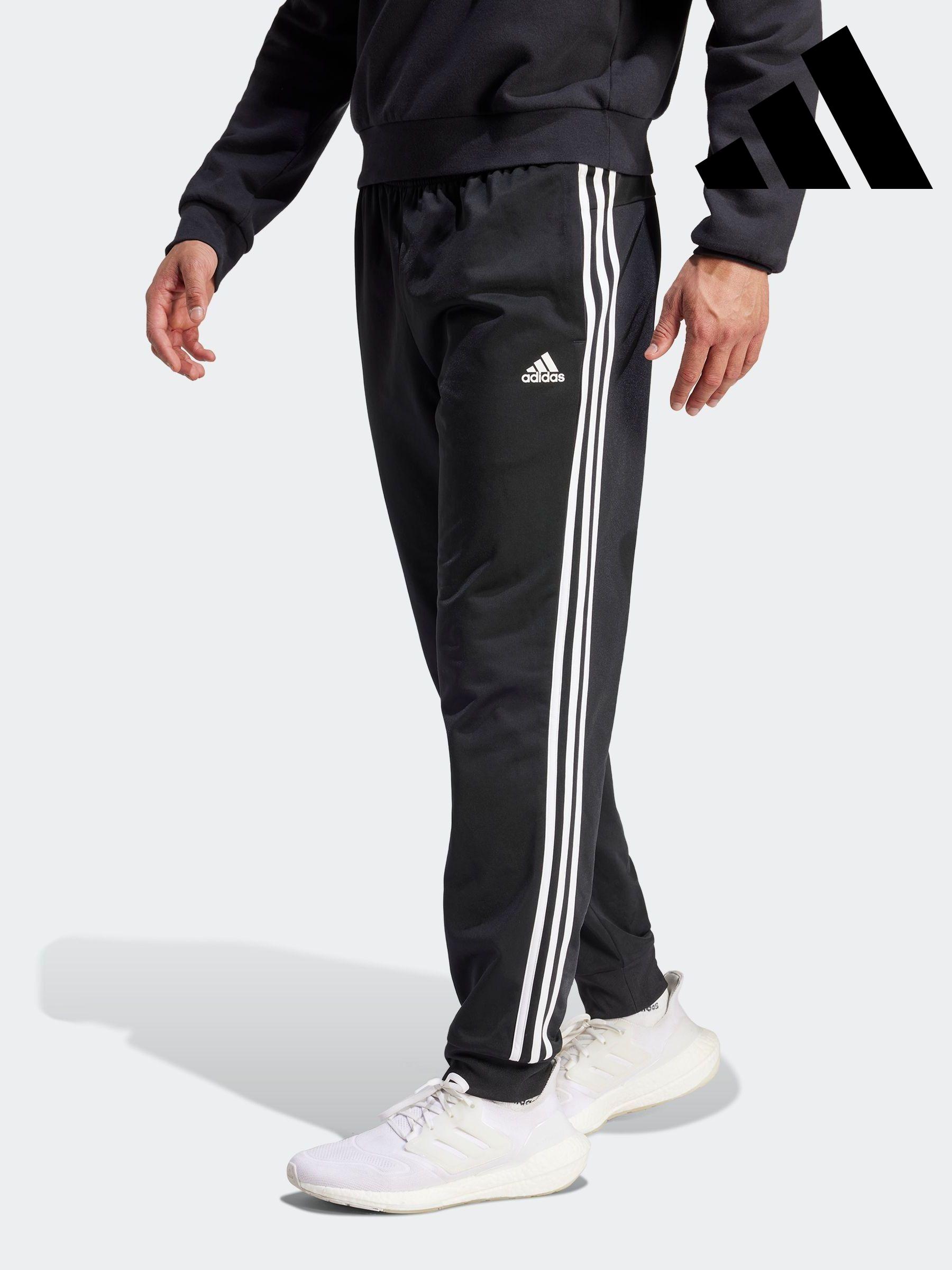 Adidas slim grey track joggers store