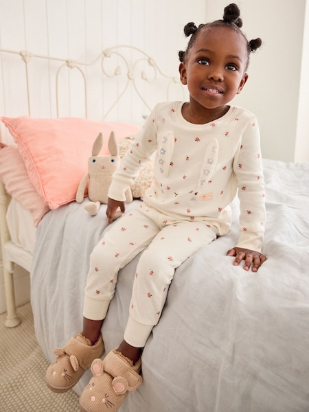 Cream Bunny Pyjamas 1 Pack (9mths-8yrs) (N39299) | € 12 - € 16