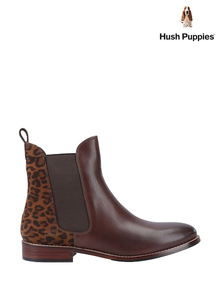 Leopard - Hush Puppies Colette Cizme (N39611) | 745 LEI