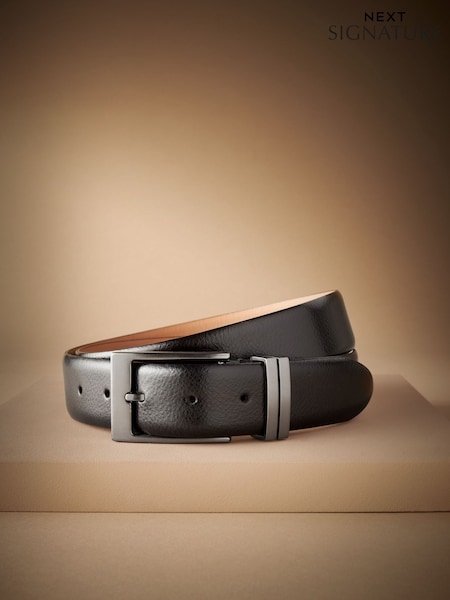 Black Signature Belt (N39728) | €34
