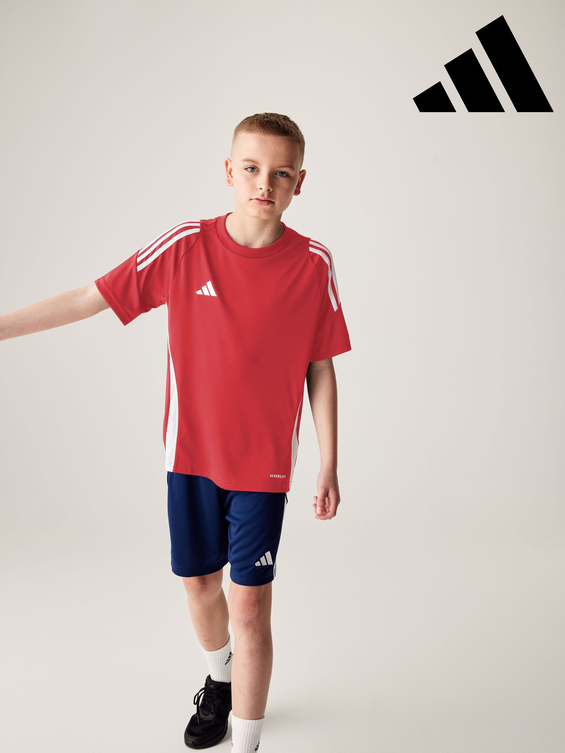 red boys adidas