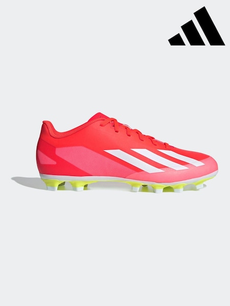 adidas Red/White Football X Crazyfast Club Flexible Ground Adult Boots (N39869) | €33