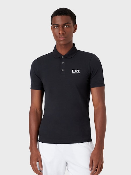 Emporio Armani EA7 Core ID Stretch Cotton Polo Shirt (N39906) | €61