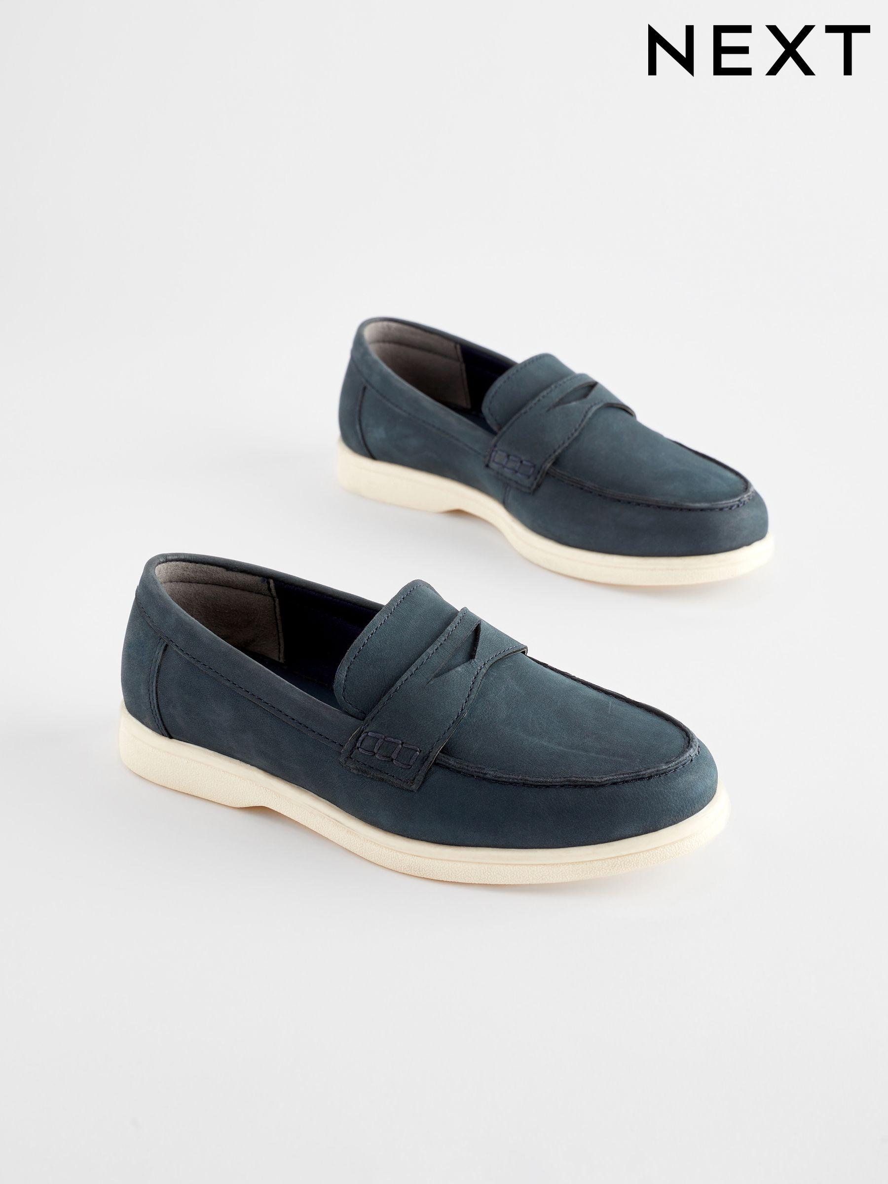 Next blue loafers sale