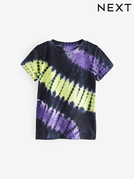 Violet - Tie Dye Mânecă scurtă Tricou (3mths-7yrs) (N40074) | 34 LEI - 44 LEI
