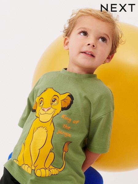 Green Simba Lion King Short Sleeve T-Shirt (3mths-8yrs) (N40150) | $12 - $15