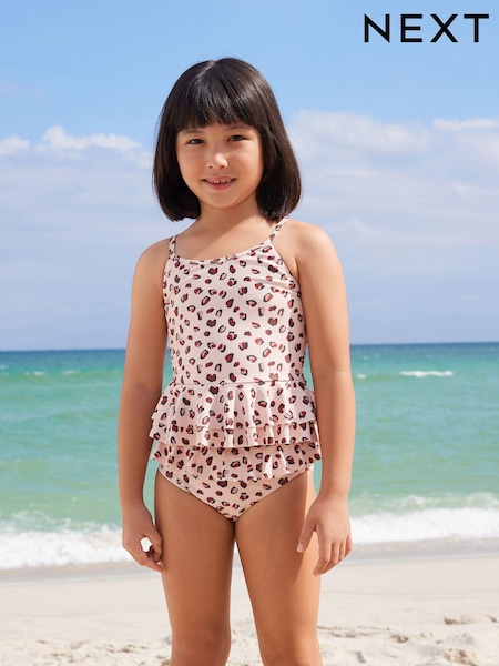 لون محايد شكل حيواني - Two Tier Frill Bikini (3-16yrs) (N40151) | ‏17 د.إ.‏ - ‏ 23‏ د.إ.