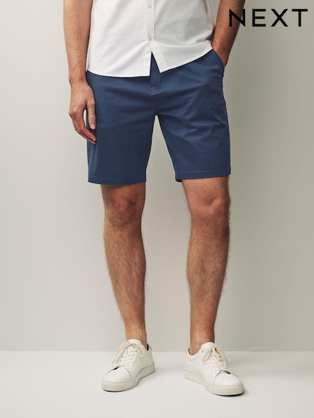 Bleu/Rose/Pierre - Stretch Chino Shorts (N40355) | € 9