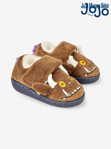 JoJo Maman Bébé Brown Kids' The Gruffalo Easy On Slippers (N40363) | €14.50