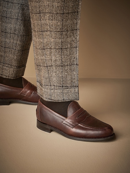 Sanders for Next Leather Penny Loafers (N40603) | €292