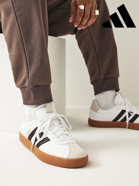 לבן אדמה - Adidas Vl Court Trainers (N40703) | ‏302‏₪
