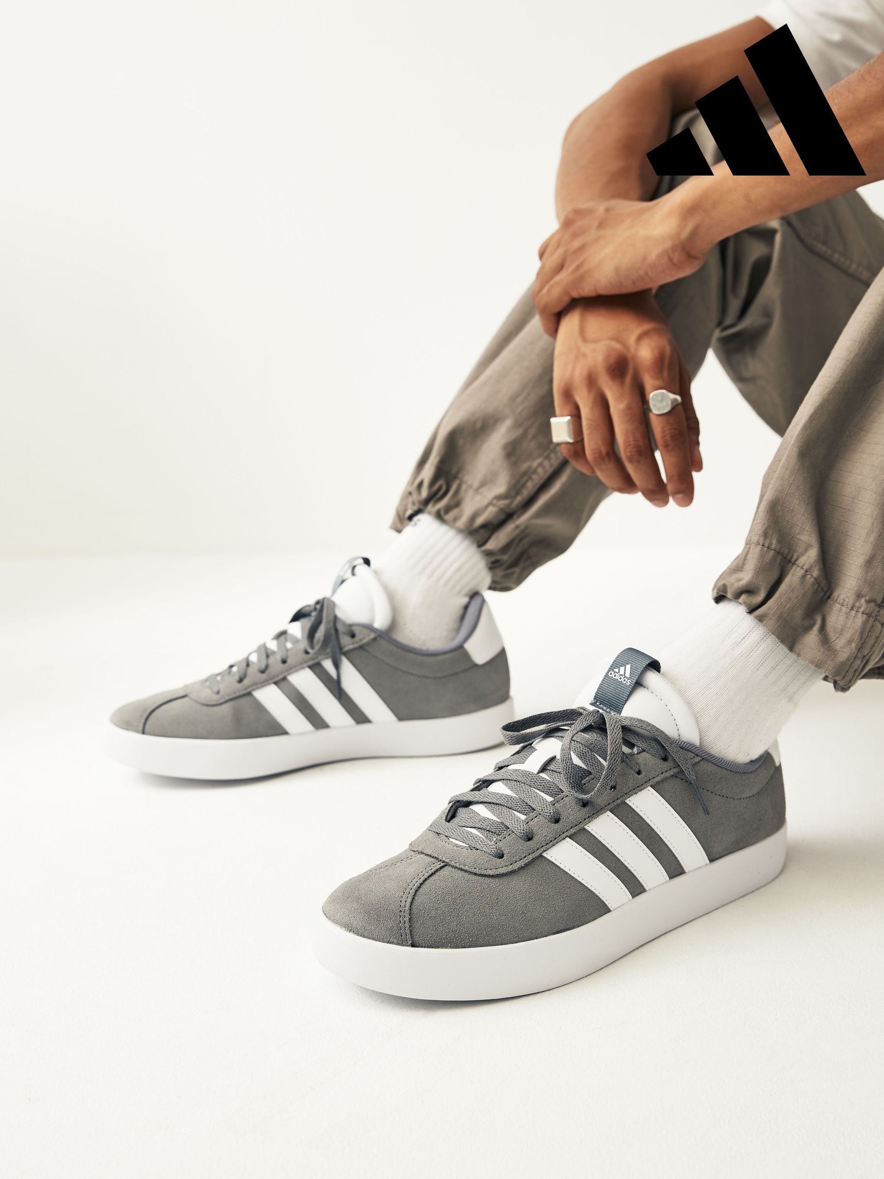 Men s Adidas Grey Casual Sportswear Next Luxembourg