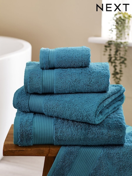 Blue Teal Light Egyptian Cotton Towel (N41072) | $11 - $48