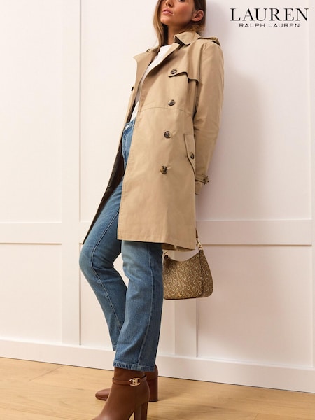 Lauren Ralph Lauren Maxie Burnished Leather Heeled Boots (N41215) | €154