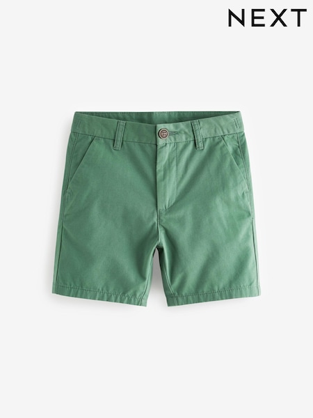 Green 100% Cotton Chino Shorts (3-16yrs) (N41754) | €2 - €4