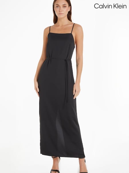Calvin Klein Recycled Midi Slip Dress (N41980) | €153