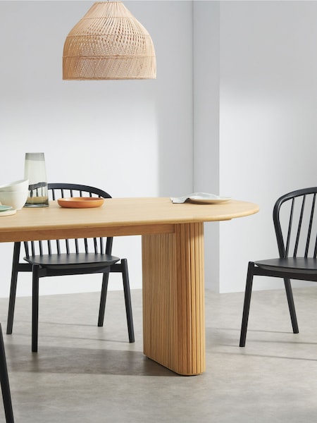 MADE.COM Set of 2 Black Tacoma Dining Chairs (N42014) | €631