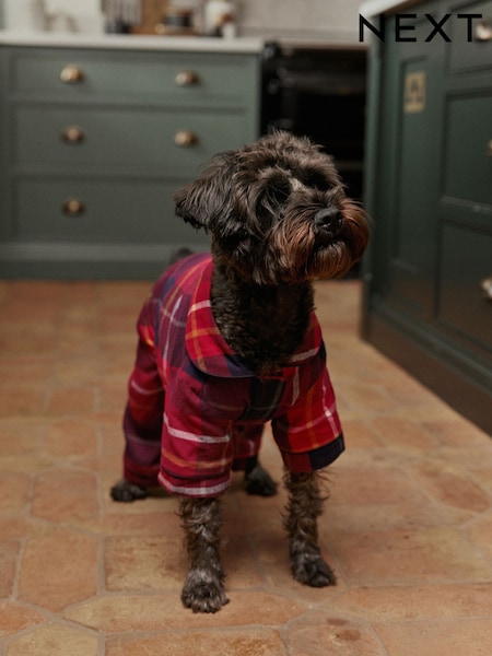 Red Check Matching Family Pet Christmas Cotton Pyjamas (N42292) | €8.50