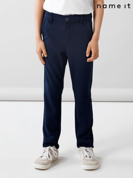 Name It Navy Boys Stretch Comfort Chinos (N42536) | €34