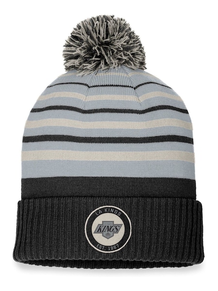 Fanatics Grey Los Angeles Kings Branded True Classics Beanie With Pom Unisex (N42858) | 28 €