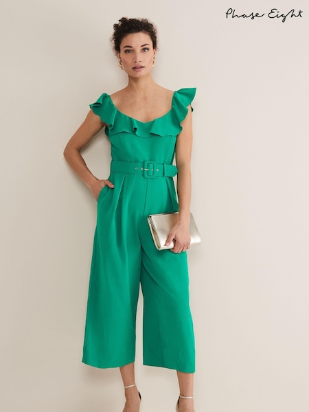 Phase Eight Green Tazanna Jumpsuit (N42947) | €83