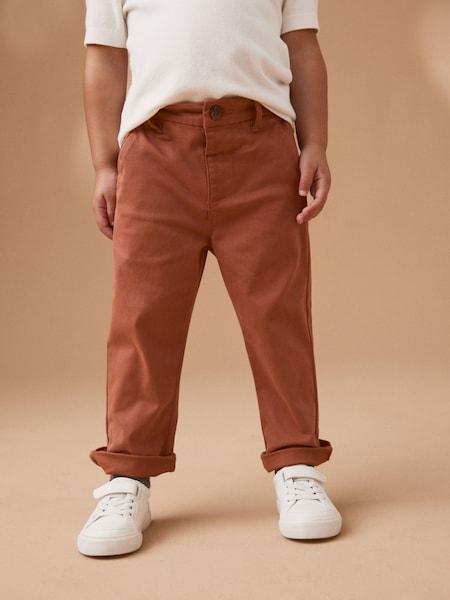 Рыжий - Stretch Chinos Trousers (3mths-7yrs) (N43510) | €7 - €9