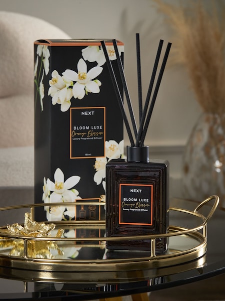 Bloom Luxe Orange Blossom Luxury 180ml Fragranced Reed Diffuser (N43647) | €31