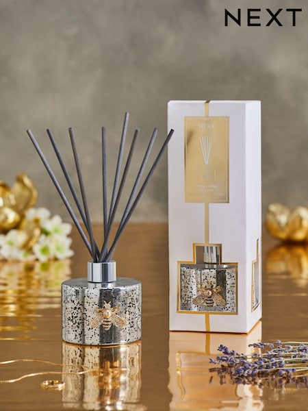 180ml Sparkling Neroli Fragranced Embellished Bee Diffuser (N43673) | €28