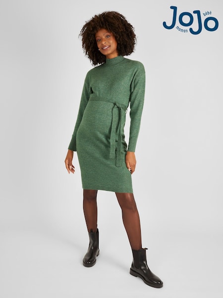 Jojo Maman Bébé Turtle Neck Knitted Maternity Dress (N43965) | €80