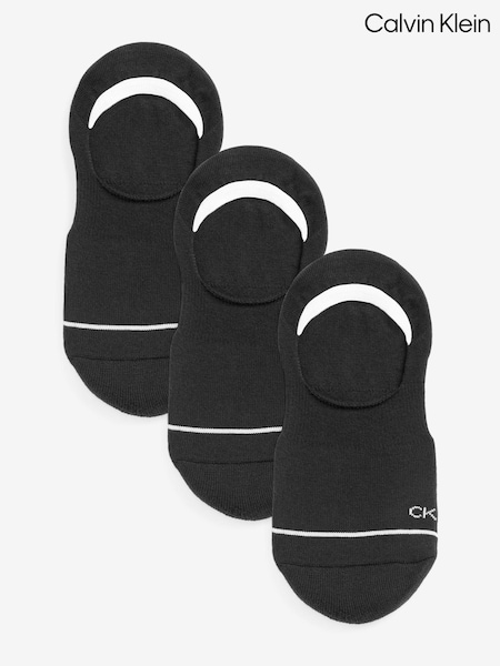 Calvin Klein Womens Athleisure 100% Cotton Socks 3 Pack (N44162) | €24