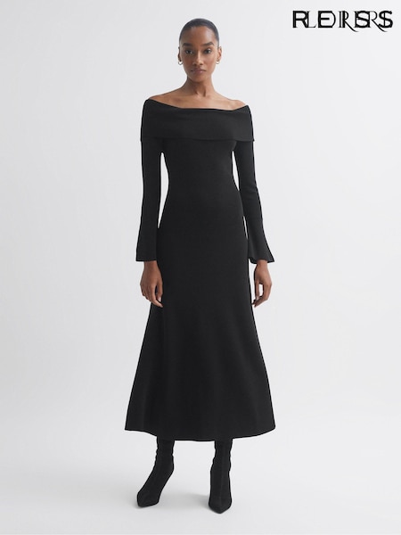 Florere Knitted Strapless Maxi Dress (N44202) | ₪996
