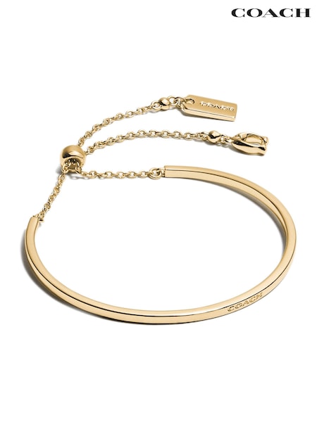 Coach Adjustable Pendant Bangle Bracelet (N44543) | €118