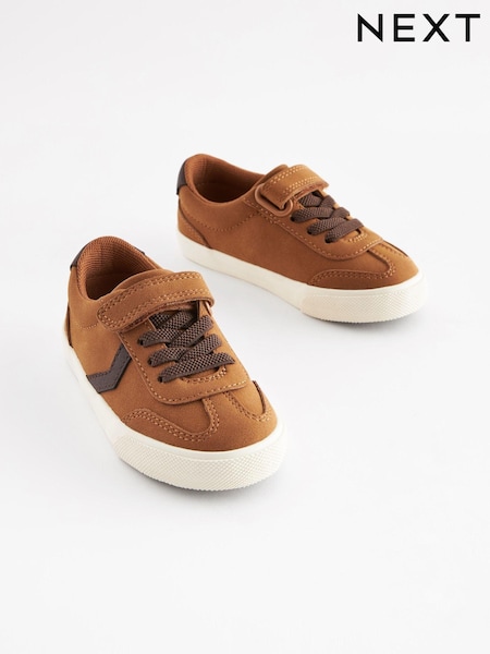 Maro-arămiu Maro - Ghete sport cu scai și șireturi elastice (N44595) | 79 LEI - 94 LEI