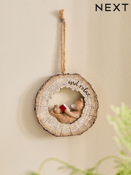 Bertie Bear Reading Hanging Decoration (N44679) | ‏3.500 د.ك.‏