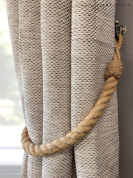 Laura Ashley Natural Jute Rope Tieback Pairs (N44980) | €22
