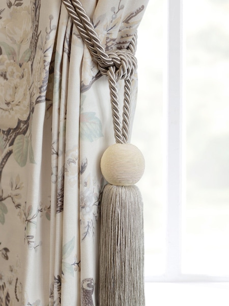Laura Ashley Natural Theodora Tassel Curtain Tie Back (N44983) | €24.50