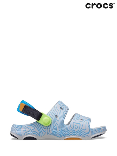 Crocs Blue Adults All Terrain Two Strap Sandals (N45027) | AED102