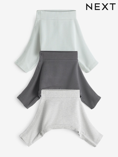 Blue Hip Dysplasia 100% Cotton Leggings 3 Pack (0-3yrs) (N45123) | €29 - €32