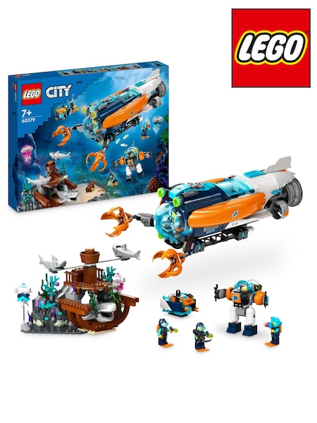 LEGO City Deep-Sea Explorer Submarine Toy Ocean Set 60379 (N45163) | €129